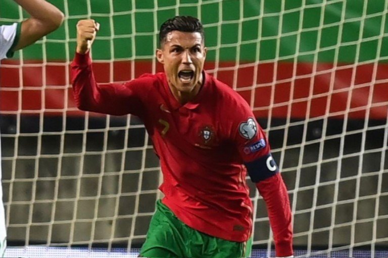 Cristiano Ronaldo topped Ali Daei to be the highest goal scorer in men's football