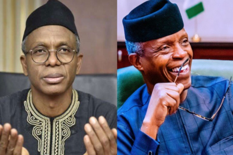 Nasir El-Rufai and VP Yemi Osinbajo