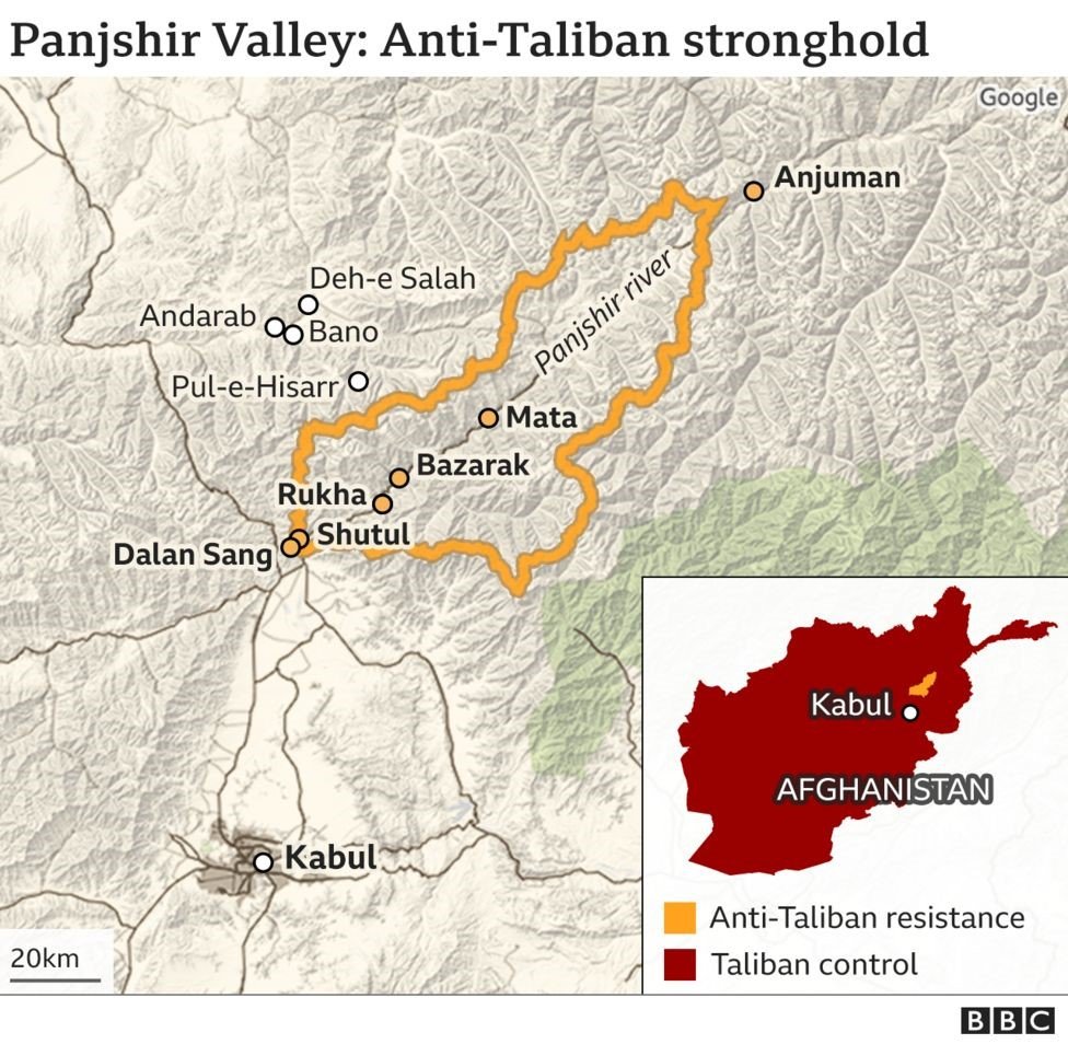 Panjshir Valley, Anti-Taliban stronghold