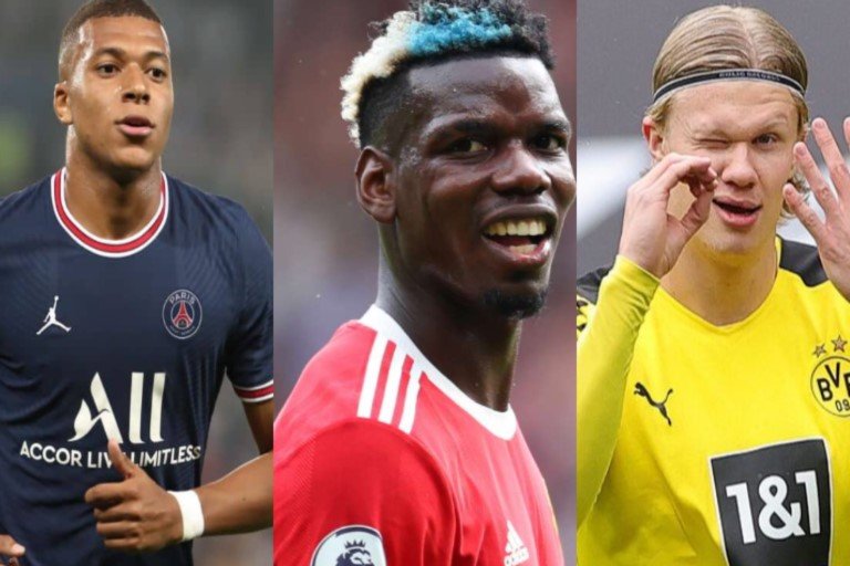 Real Madrid is interested in Kylian Mbappe, Erling Haaland and Paul Pogba
