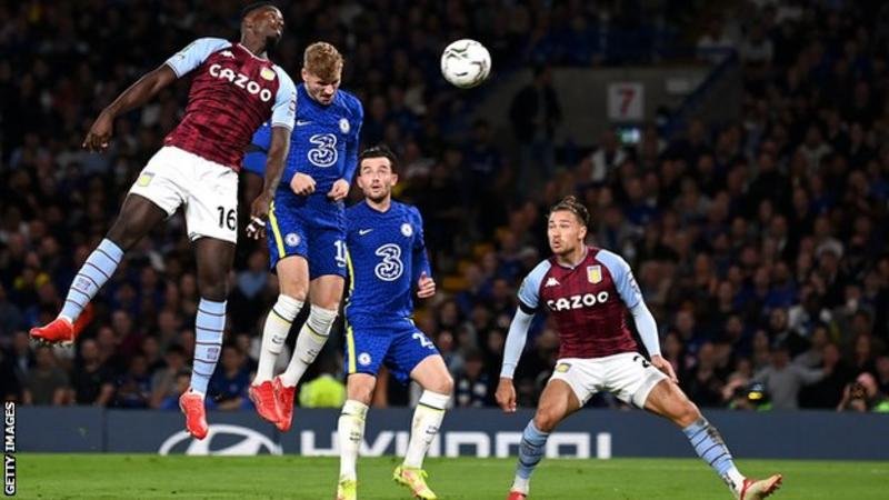 Timo Werner scored his goal of the season for Chelsea in the EFL Cup