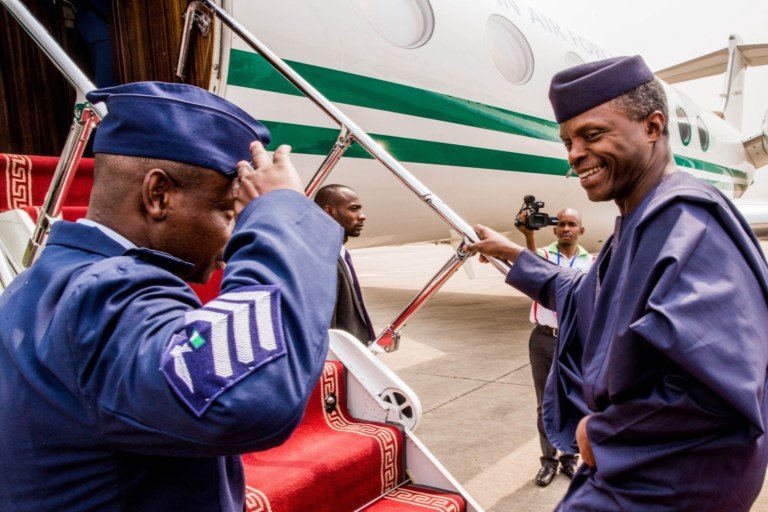 Osinbajo travels leaves Nigeria for ECOWAS summit on Guinea coup