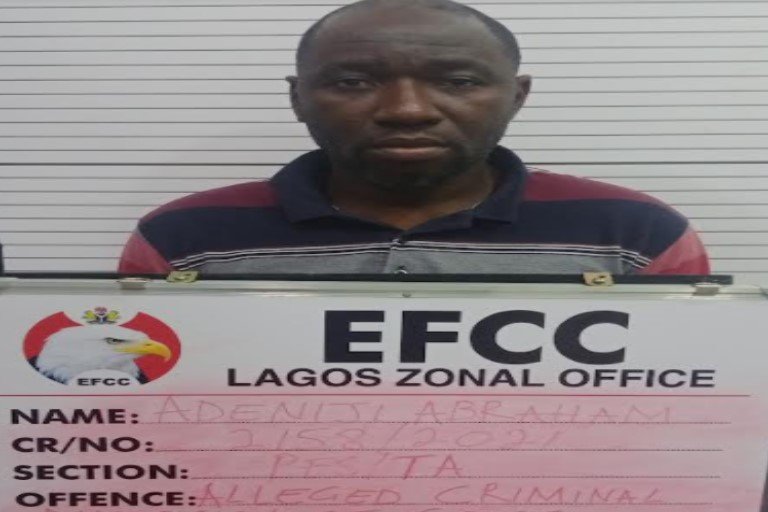 Abraham Adeniji was arrested by EFCC for fraud