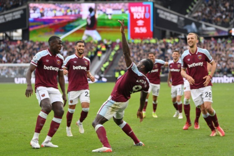 Antonio scored the only goal of the match to put West Ham ahead