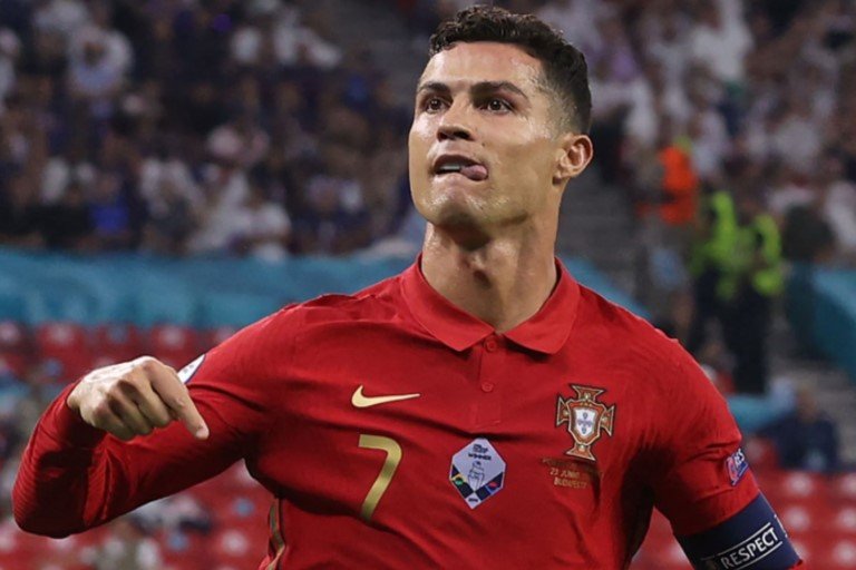 Cristiano Ronaldo scored a hat-trick for Portugal