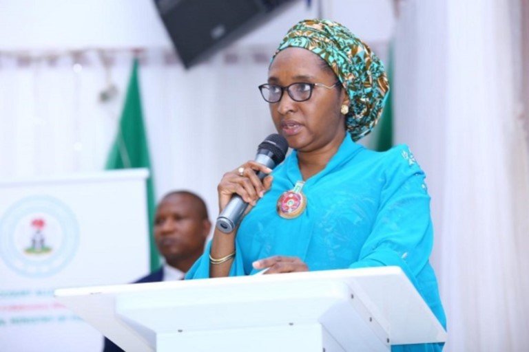 Federal Minister of Finance in Nigeria, Mrs. Zainab Shamsuna Ahmed tax poverty imf oil output World Bank