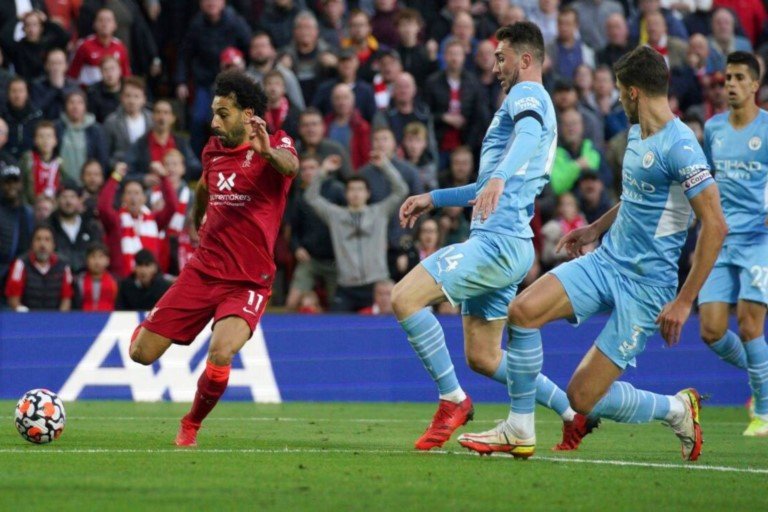 Liverpool drew Man City in 4-goal thriller