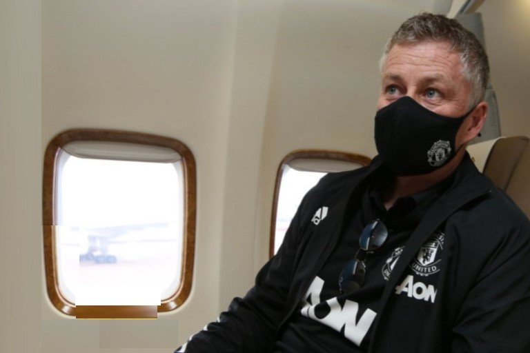 Manchester United Manager says the team had to fly due to traffic