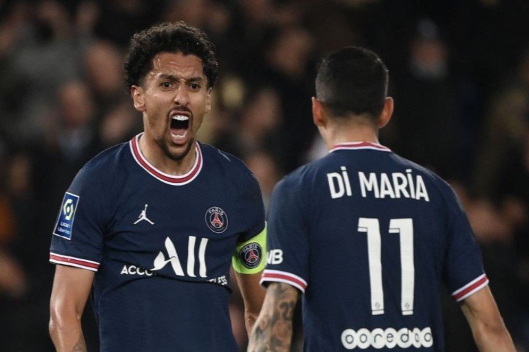 Marquinhos and Di Maria sealed PSG's victory after Messi limped off injured