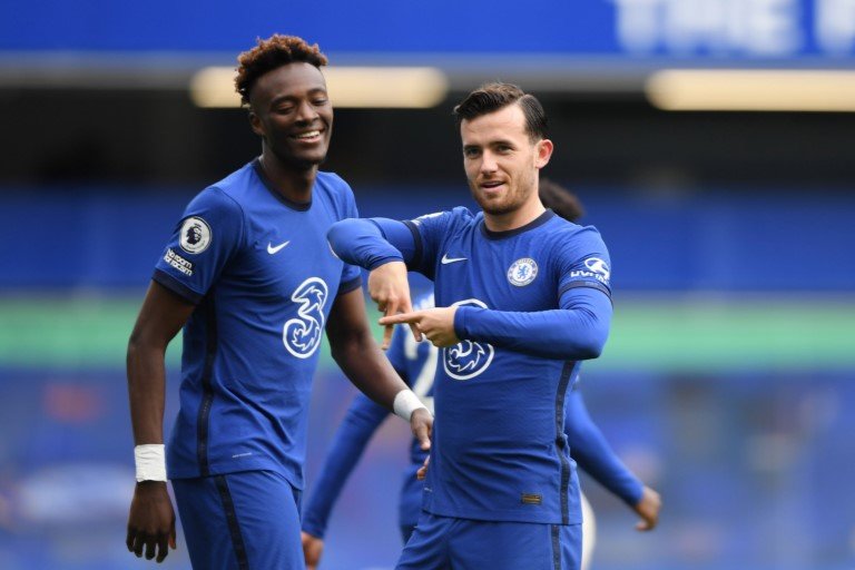Tammy Abraham and Ben Chilwell