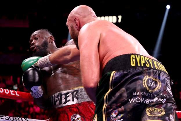 Tyson Fury was twice knocked down by Deontay Wilder but he still went to win the fight