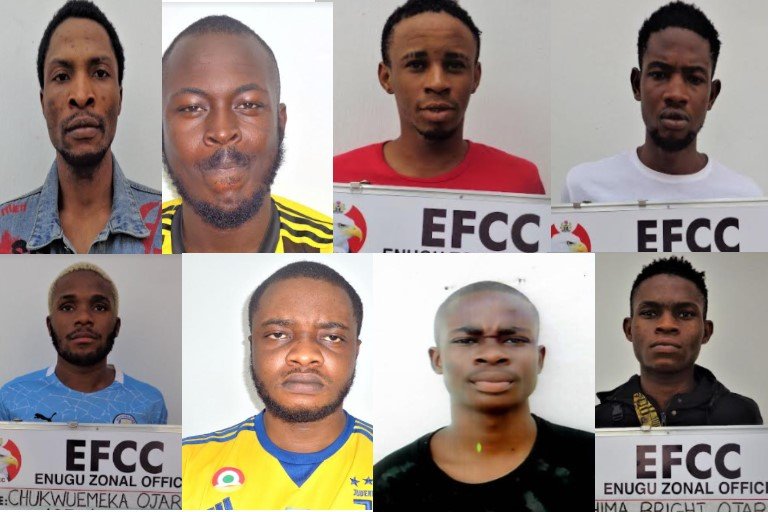 18 cyber-fraudsters jailed in Enugu