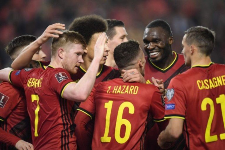 Christian Benteke scored his 17th international goal for Belgium