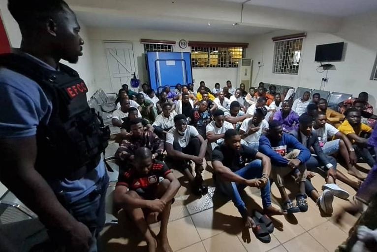 EFCC arrests 60 at Yahoo Boys Awards ceremony in Ogun State