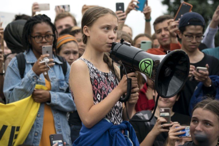 Greta Thunberg at COP26