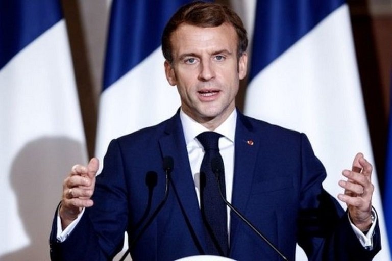 Macron said 2024 is a year of determination, choices,