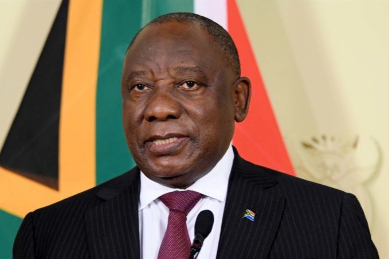 South Africans President Cyril Ramaphosa Covid
