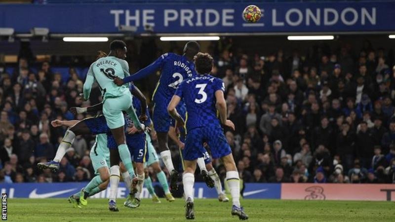 Danny Welbeck scored his second Premier League goal of the season