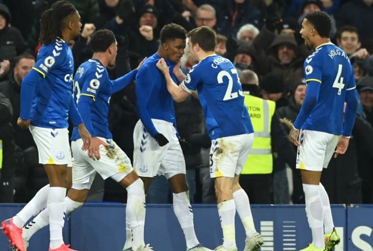 Demarai Gray scored a late winner against Arsenal to end Everton's eight games without a win