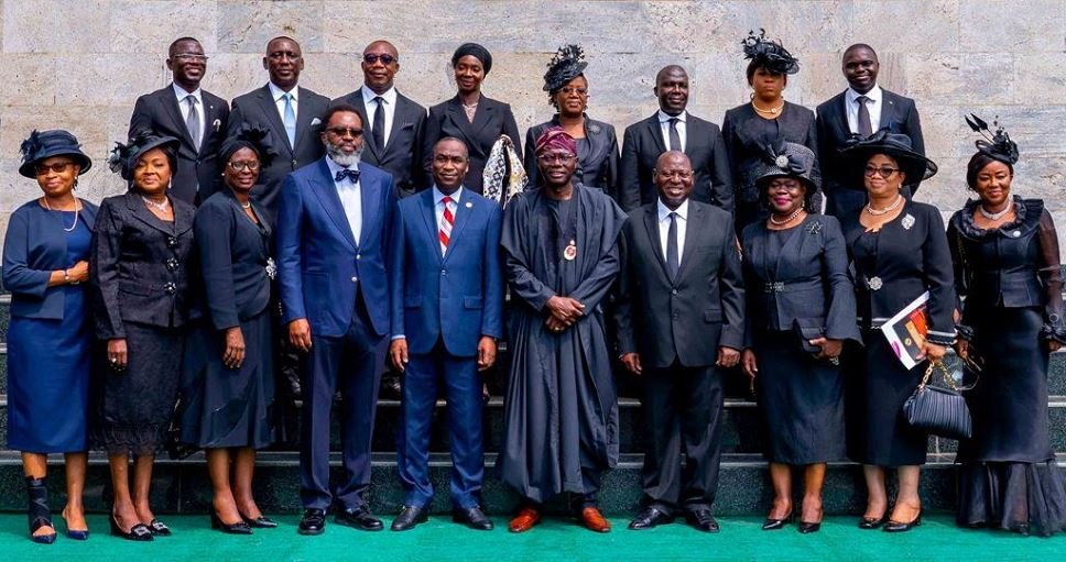 Governor Babajide Sanwo-Olu swears in 14 new judges