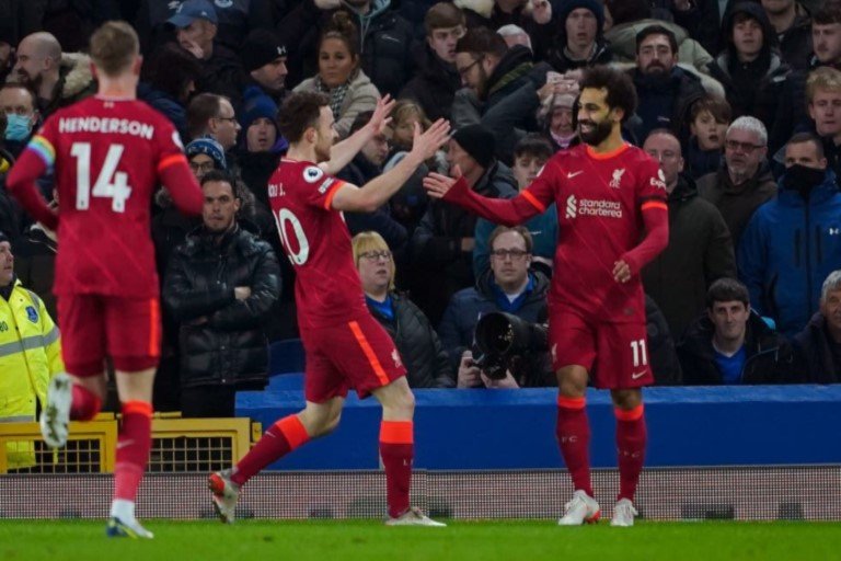 Liverpool's Mohamed Salah has now scored 13 Premier League goals this season