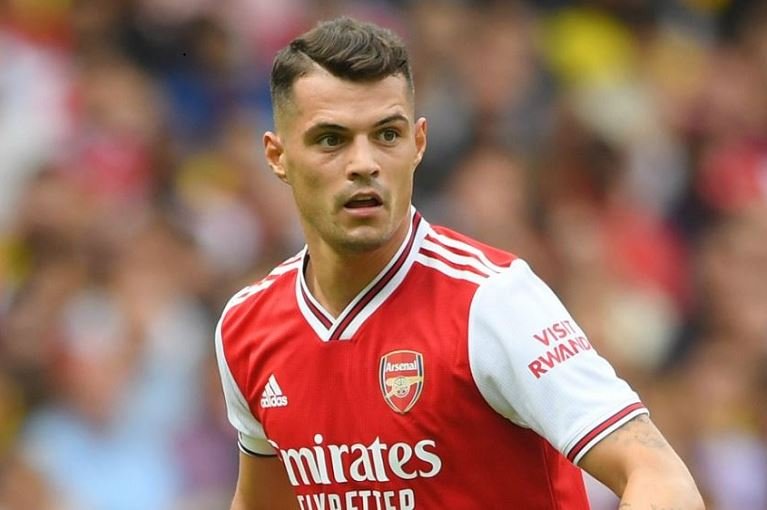 Granit Xhaka has left Arsenal to join German side Bayer Leverkusen in a 25 million euro (£21.4 million) deal.