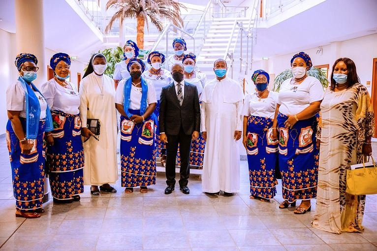 Vice President Yemi Osinbajo SAN meets with the Catholic Women Organization of Nigeria at the State House, Abuja