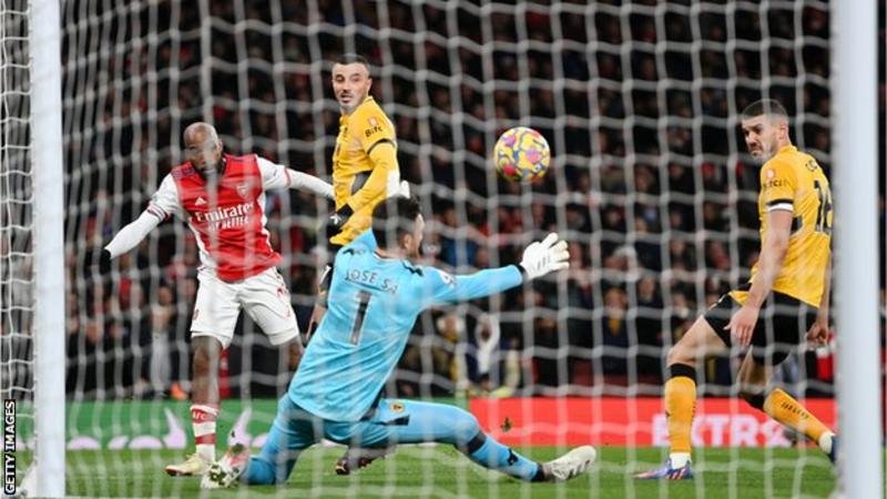 Jose Sa's own goal was Arsenal's latest winning goal in a Premier League game since January 2017 when Alexis Sanchez scored after 97 minutes and 14 seconds against Burnley