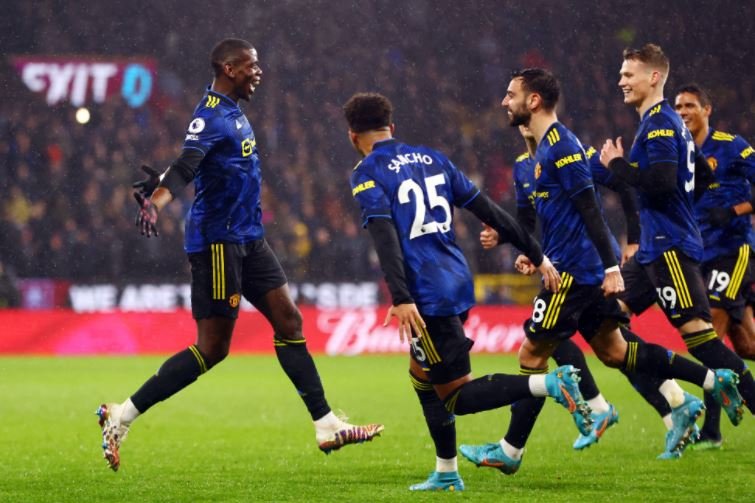 Paul Pogba scored a fine goal on his return from injury for Manchester United