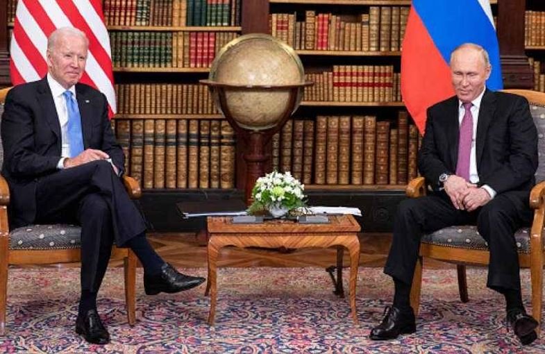 President Joe Biden and President Vladimir Putin