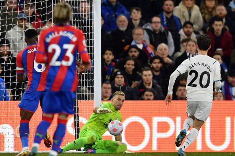 Manchester City have failed to score against Crystal Palace in the league this season