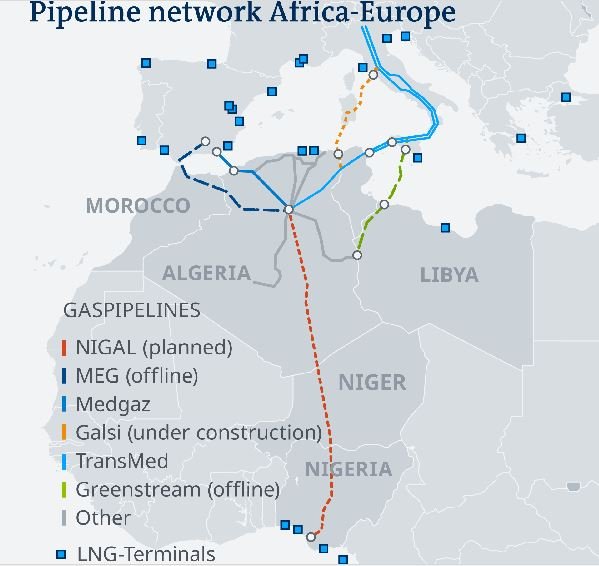 Europe looks to Nigeria, Africa for natural gas 1