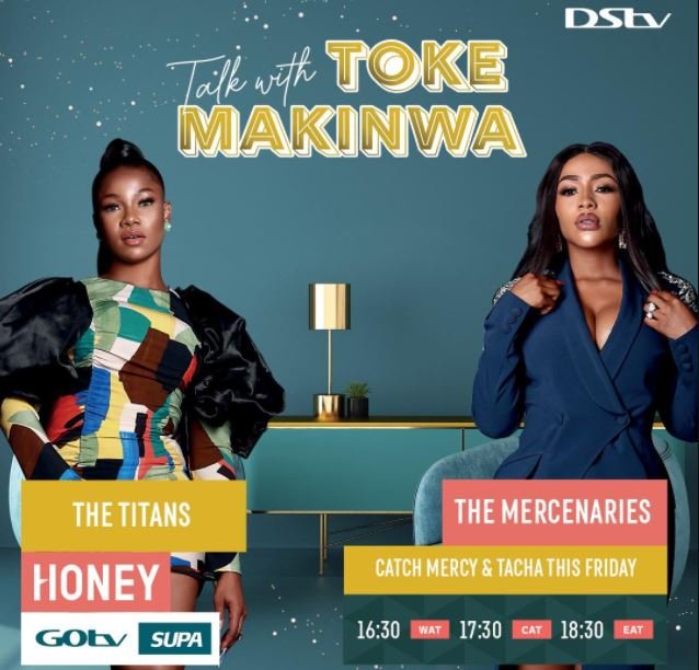 Talk With Toke Makinwa is on DStv and GOtv