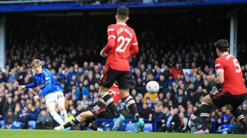 Anthony Gordon's goal was his second under Everton boss Frank Lampard, having also netted in the 3-0 win over Leeds
