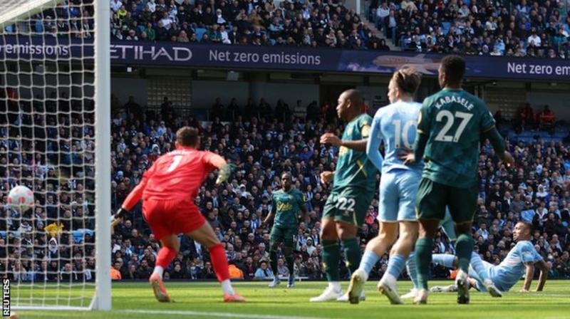 Jesus has now scored 11 goals in all competitions for City this season. His best tally since joining in 2016 is 23, in 2019-20