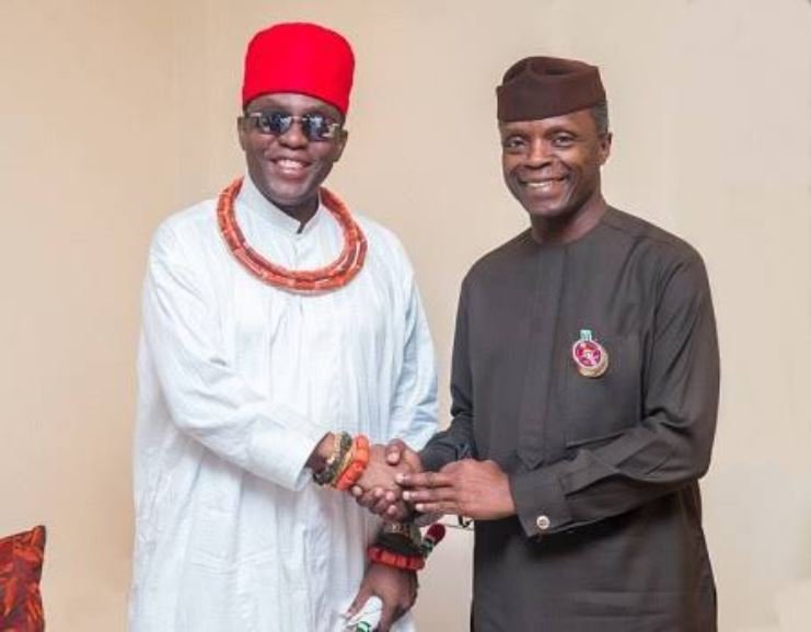 Oba of Benin, Ewuare II and Vice President Yemi Osinbajo