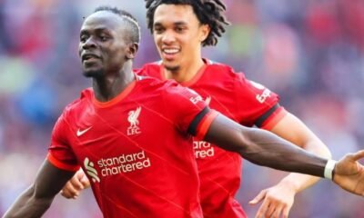 Sadio Mane scored twice as Liverpool beat Manchester City to reach the FA Cup final