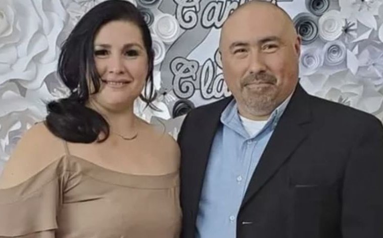 Joe and Irma Garcia in a photo from a GoFundMe page set up after the shooting Texas