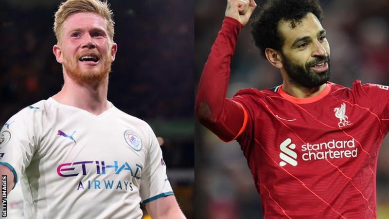 Kevin de Bruyne won the Premier League player of the season award in 2020, while Mohamad Salah claimed it in 2018
