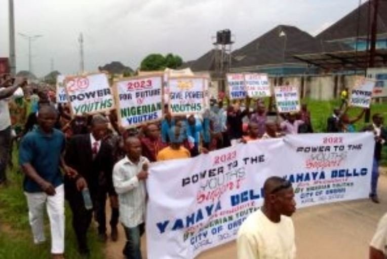 Nwazurike leads Igbo youths in solidarity march for Yahaya Bello