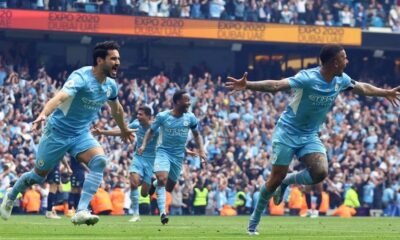 DStv Second half substitute, Ilkay Gundogan, scored twice to fire Manchester City to the Premier League title