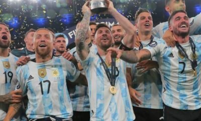 Messi stars as Argentina beat Italy to win Finalissima