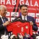 Ehab Galal (right) joined Egypt from Cairo-based club Pyramids