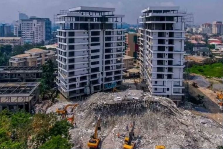 Banana Island: LASG demolishes illegal buildings