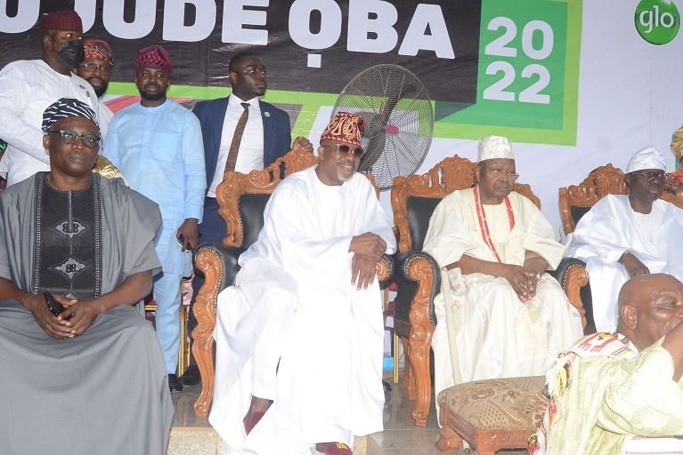 Awujale of Ijebuland, Oba Sikiru Kayode Adetona praises Globacom at the Ojude Oba festival