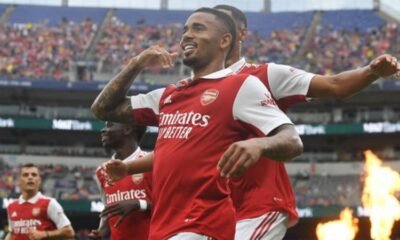 Gabriel Jesus has scored three goals in two games since joining Arsenal for £45m