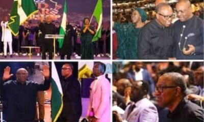 Peter Obi graced the mid-year Praise and Worship Night at Dunamis International Gospel Centre