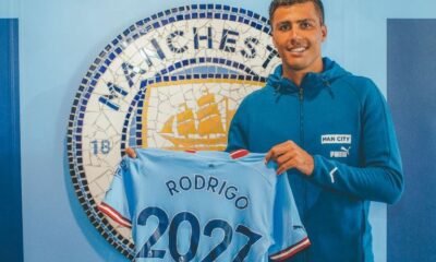 Rodri joined Manchester City for a then club record £62.8m
