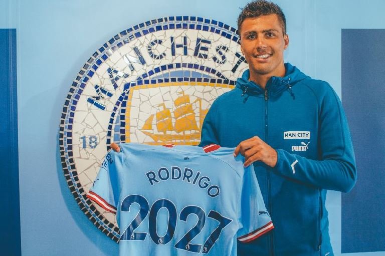 Rodri joined Manchester City for a then club record £62.8m