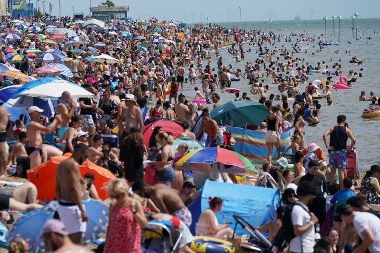 Heatwave reached its height in mid-August